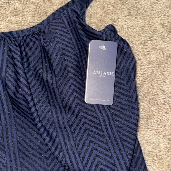 Fantasie NWT Long Island Navy Tankini Top size 36DD - Picture 7 of 13